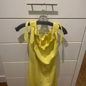 Yellow dress